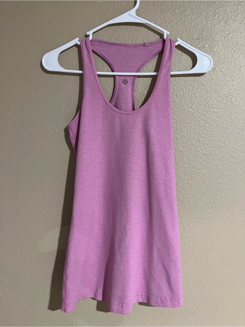 lululemon athletica Heathered Pink Racerback Tank - Picture 2 of 12
